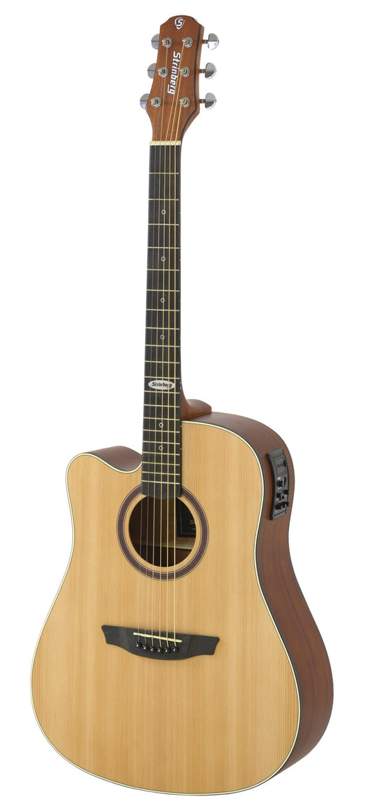 STRINBERG VIOLAO BLACK FOLK SD200C NS LH